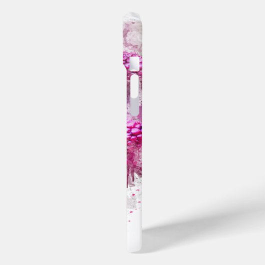 Himbeeren Case-Mate iPhone Hülle (Rückseite / Links)