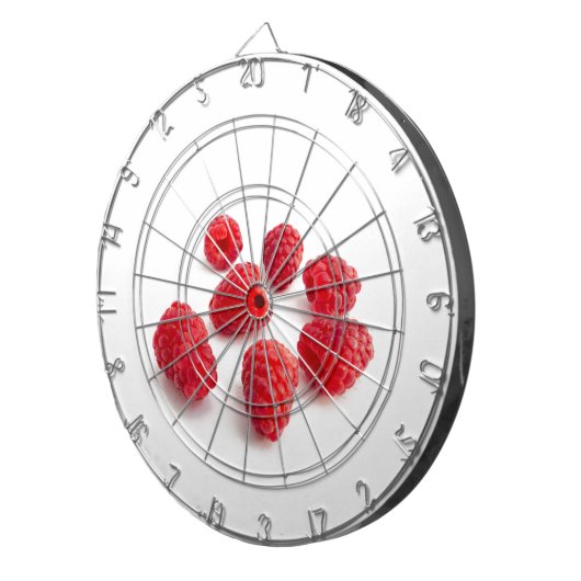 Himbeeren Dartscheibe (Vorderseite rechts)