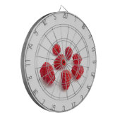 Himbeeren Dartscheibe (Vorderseite Links)