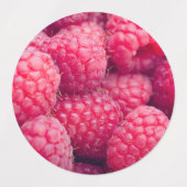 Himbeeren Etiketten (Design 1)