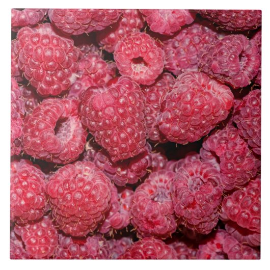 Himbeeren Fliese (Vorderseite)