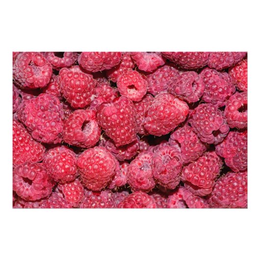 Himbeeren Fotodruck (Vorne)
