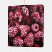Himbeeren Fresh Red Keramikornament (Links)