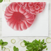 Himbeeren Geschirrtuch (Gefaltet)