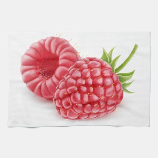 Himbeeren Geschirrtuch (Horizontal)