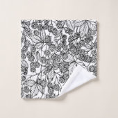 Himbeeren, handgezeichnet badhandtuch set (Waschlappen)