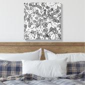 Himbeeren, handgezeichnet leinwanddruck (Insitu (Schlafzimmer))