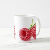 Himbeeren Kaffeetasse (VorderseiteRechts)
