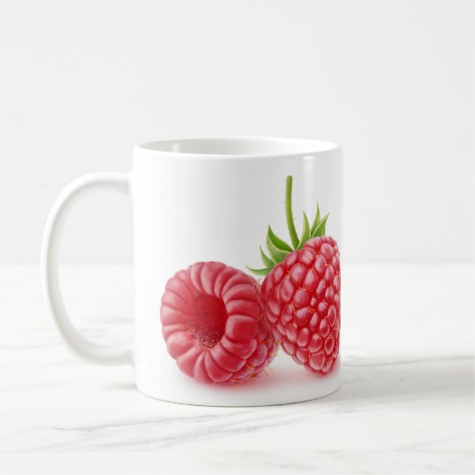 Himbeeren Kaffeetasse (Links)