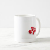 Himbeeren Kaffeetasse (VorderseiteRechts)