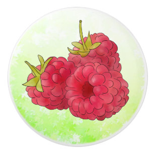 Himbeeren Keramikknauf