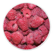 Himbeeren Keramikknauf (Vorderseite)