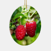 Himbeeren Keramikornament (Rechts)