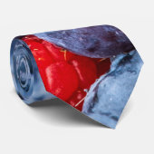 Himbeeren Krawatte (Gerollt)