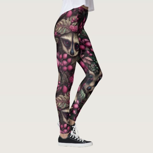 Himbeeren-Leggings - Niedlich Leggings (Rechts)