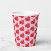 Himbeeren  pappbecher (Rückseite)