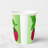Himbeeren Pappbecher (Rechts)