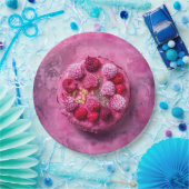 Himbeeren, Pappteller (Party)