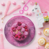 Himbeeren, Pappteller (Party)