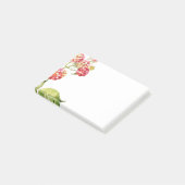 Himbeeren Post-it Klebezettel (angewinkelt)