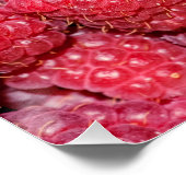 Himbeeren Poster (Ecke)