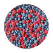 Himbeeren Schneidebrett (Vorderseite)