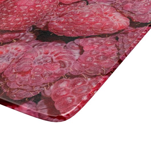 Himbeeren Schneidebrett (Ecke)