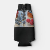 Himbeeren und Blaubeeren Flaschenkühler (Rückseite)
