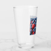 Himbeeren und Blaubeeren Glas (Rechts)