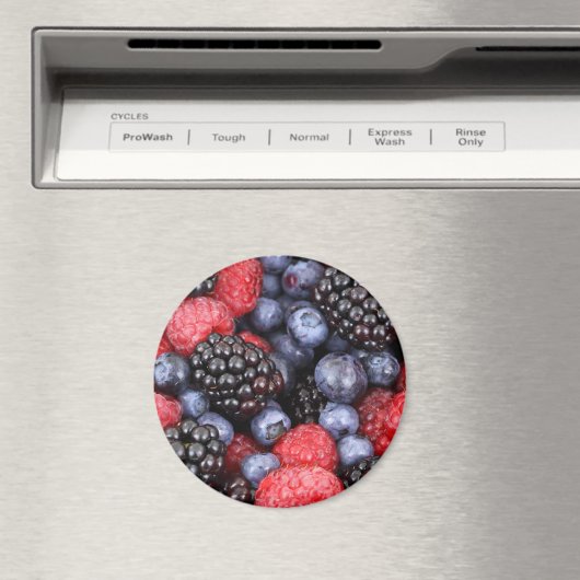 Himbeeren und Himbeeren Magnet (In Situ (Geschirrspüler))
