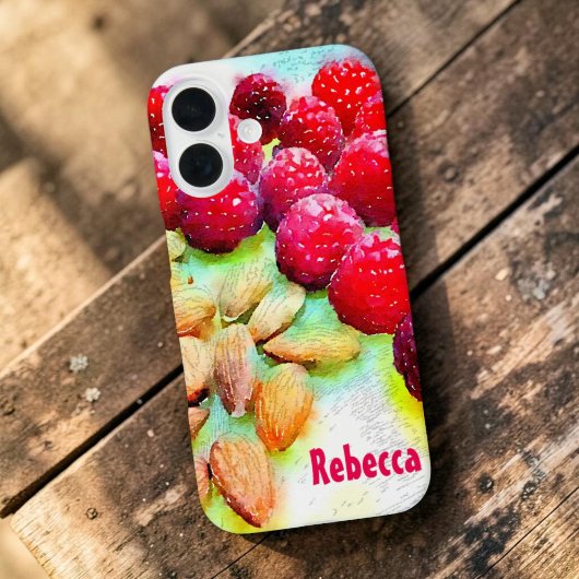 Himbeeren und Mandeln Case-Mate iPhone Hülle