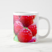 Himbeeren und Mandeln Jumbo-Tasse (Rechts)