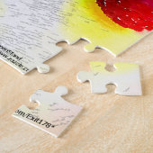 Himbeeren und Mandeln Puzzle (Seite)