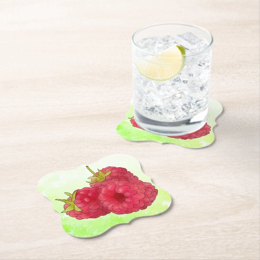 himbeeren untersetzer (Vor Ort)