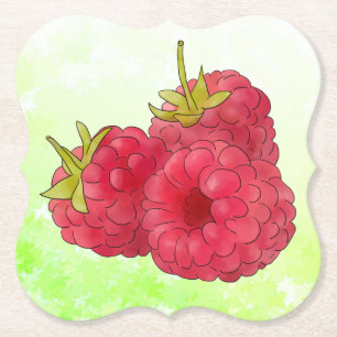 himbeeren untersetzer