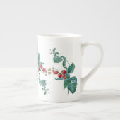 HimbeerenRedoute Knochen-China-Tasse Porzellantasse (Rechts)