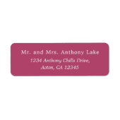 Himbeerfarbe (Vorne)