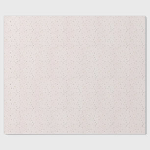 Himbeerfarbenes Sternenhimmel-Christmas-Geschenkpa Geschenkpapier
