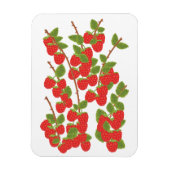 Himbeerfrucht Magnet (Vertikal)