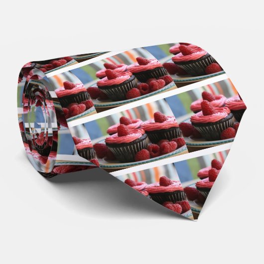 Himbeerkleine kuchen krawatte (Gerollt)