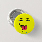 Himbeerknopf Button (Vorne & Hinten)