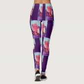 Himbeerkuchen Leggings (Rückseite)