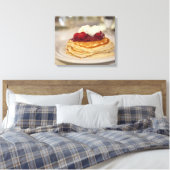 Himbeerkuchen Leinwanddruck (Insitu (Schlafzimmer))