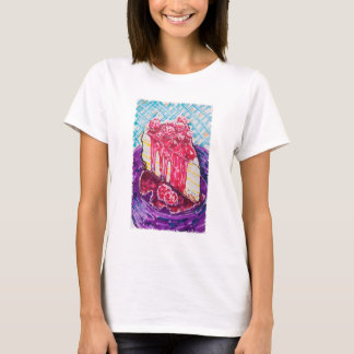 Himbeerkuchen T-Shirt