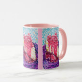 Himbeerkuchen Tasse (VorderseiteRechts)