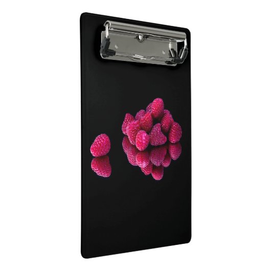 Himbeerleben Mini Klemmbrett (Schrägansicht)