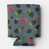 Himbeermuster 2 dosenkühler (Rückseite)