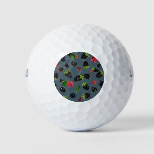 Himbeermuster 2 golfball (Vorderseite)