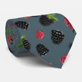 Himbeermuster 2 krawatte (Gerollt)