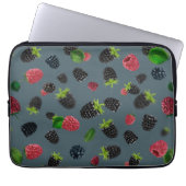 Himbeermuster 2 laptopschutzhülle (Vorderseite)
